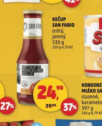 Penny Market Kečup san fabio nabídka