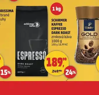 Schirmer kaffee espresso dark roast