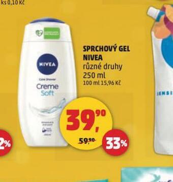 Penny Market Nivea sprchový gel nabídka