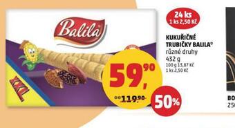 Penny Market Kukuřičné trubičky balila nabídka