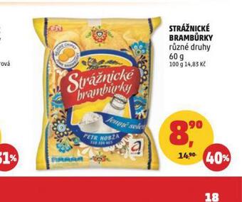Penny Market Strážnické brambůrky nabídka