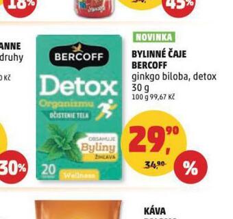 Penny Market Bylinné čaje bercoff nabídka