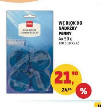 Penny Market Wc blok do nádržky penny nabídka
