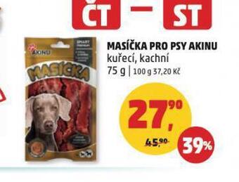 Penny Market Akinu masíčka pro psy nabídka