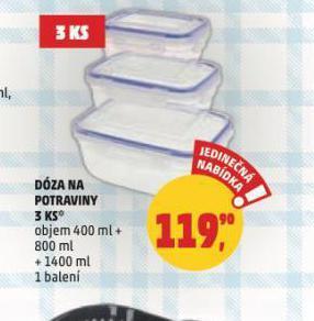 Penny Market Dóza na potraviny nabídka