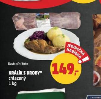 Penny Market Králík s droby nabídka