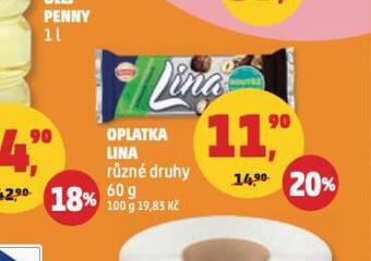 Penny Market Oplatka lina nabídka