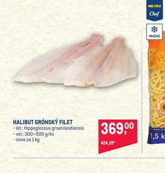 Makro Halibut grónský filet nabídka
