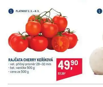 Makro Rajčata cherry keříková nabídka