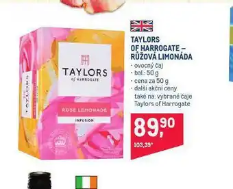 Makro Tqaylors of harrogate - růžová limonáda nabídka