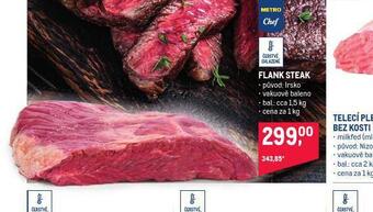 Makro Flank steak nabídka