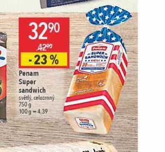 Penam super sandwich
