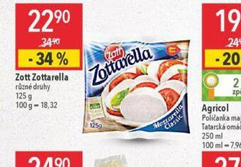 Globus Zott zottarella nabídka