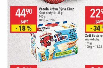 Globus Veselá kráva sýr a křup nabídka