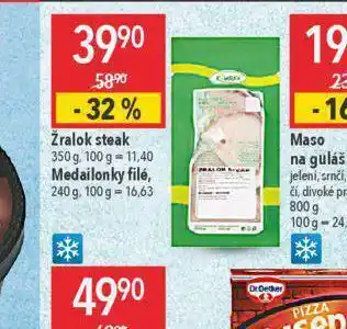 Globus Žralok steak nabídka
