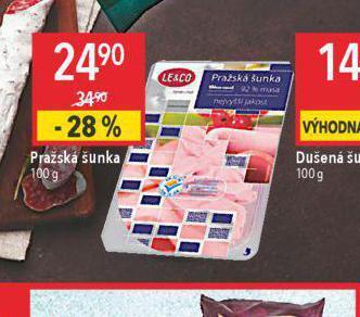 Globus Pražská šunka nabídka