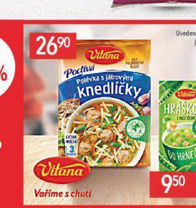 Globus Vitana polévka nabídka