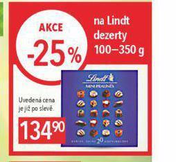 Globus Lindt dezerty nabídka