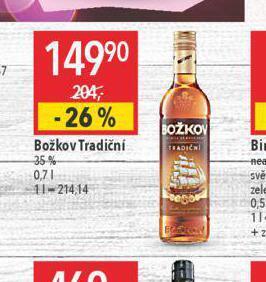 Globus Božkov tradiční nabídka