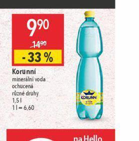 Globus Korunní ochucená nabídka