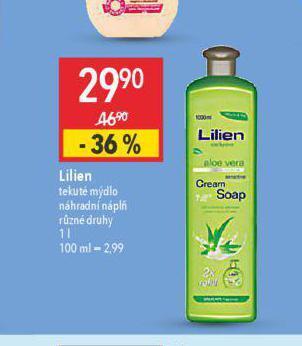 Globus Lilien tekuté mýdlo nabídka