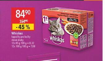 Globus Whiskas kapsičky pro kočky nabídka