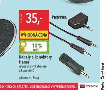 Kabely a konektory hama