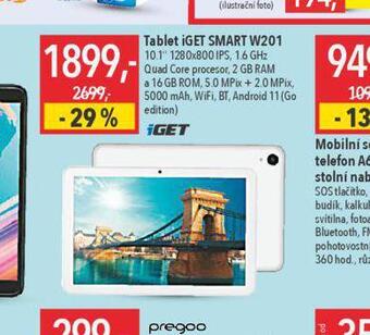 Globus Tablet iget 10,1" nabídka