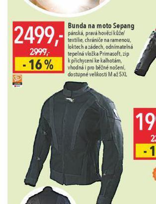 Globus Bunda na moto sepang nabídka