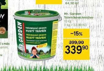 Tesco Mr. garden trávníkové hnojivo nabídka