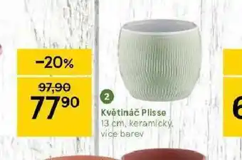 Tesco Květináč plisse nabídka