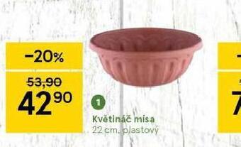 Tesco Květináč mísa nabídka