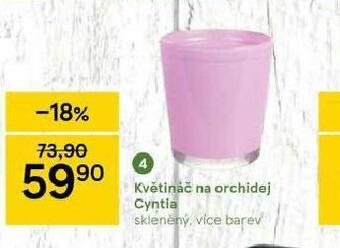Tesco Květináč na orchidej cyntia nabídka
