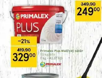 Tesco Primalex plux malířský nátěr nabídka