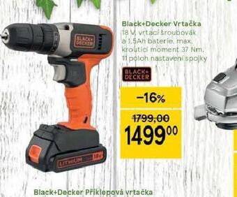 Tesco Black + decker vrtačka nabídka