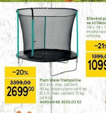 Tesco Trampolína nabídka
