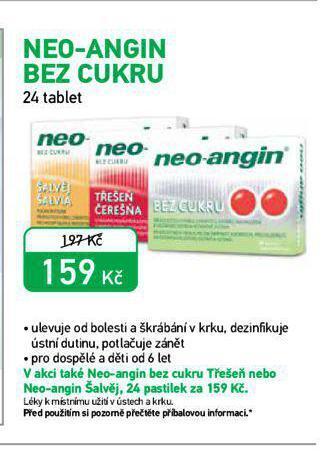 Alphega Lékárna Neo-angin nabídka