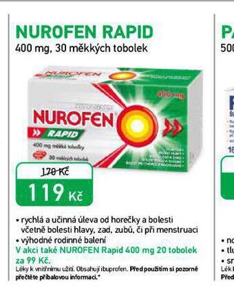 Alphega Lékárna Nurofen rapid nabídka
