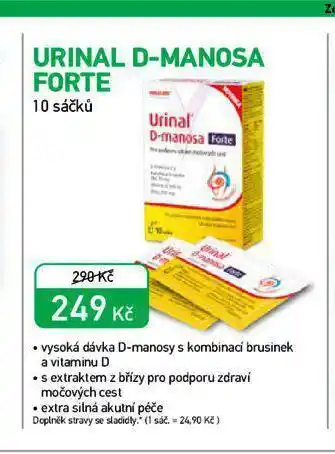 Urinal d-manosa forte