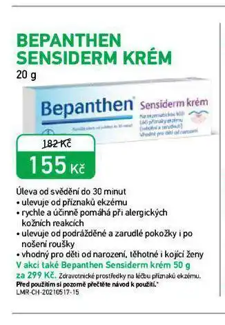Bepanthen sensiderm krém