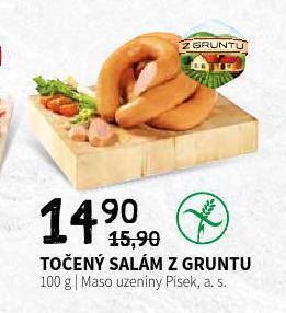 Terno Točený salám z gruntu nabídka