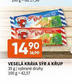 Terno Veselá kráva sýr a křup nabídka