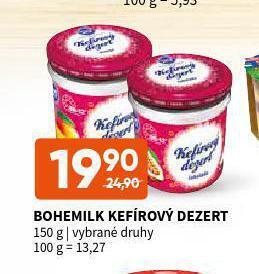 Terno Bohemilk kefírový dezert nabídka
