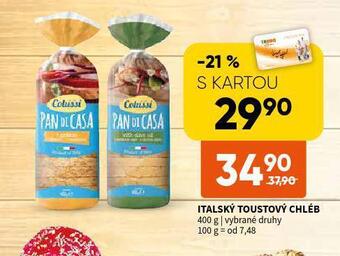 Terno Italský toustový chléb nabídka