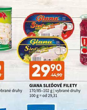 Terno Giana sleďové filety nabídka