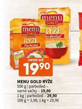 Terno Menu rýže nabídka