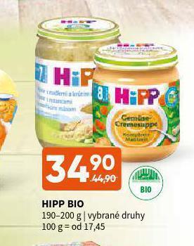 Terno Hipp bio nabídka
