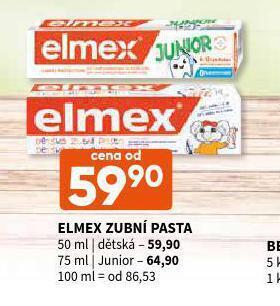 Terno Elmex zubní pasta nabídka