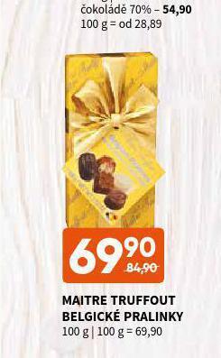 Terno Maitre truffout belgické pralinky nabídka