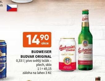 Terno Pivo budweiser budvar nabídka